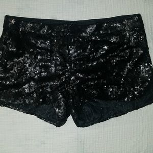 Jessica Simpson sequin shorts